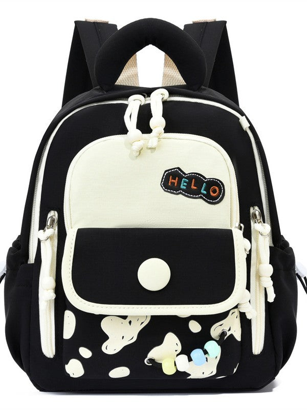 Women's Cute Dopamine Lightweight Contrast Color Good-looking Leisure Backpack