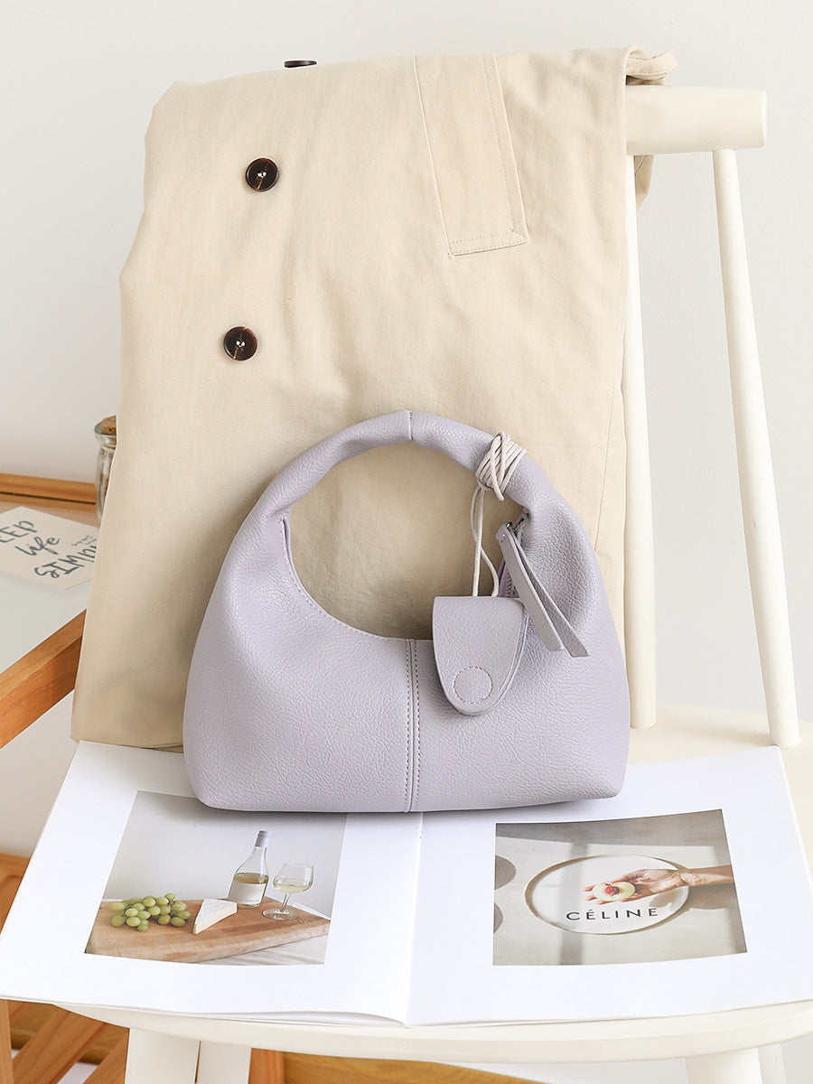 Women's Commuter Carrying Cute Lychee Pattern Soft Leather Women's Handbag
