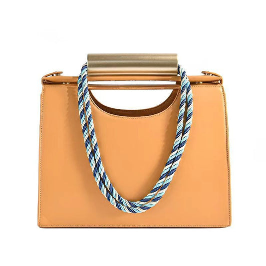 Women's Rope Tube About Large Capacity Totes Shoulder Bags