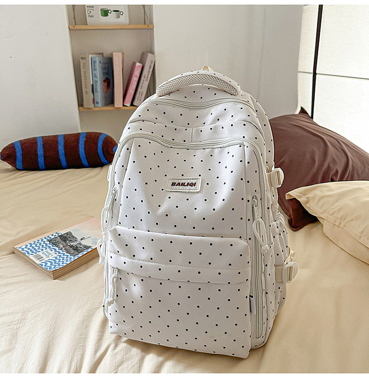 Women's Simple Pastoral Style Fresh Campus Female Junior College Student Schoolbag