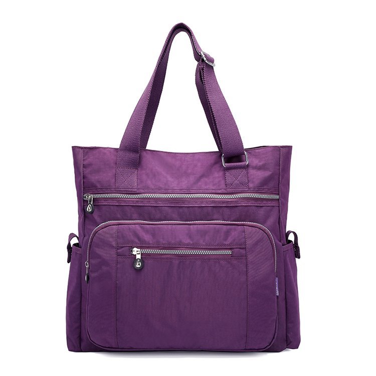 Women's Trendy Shopping Fashion Commuter Nylon Tote Bag