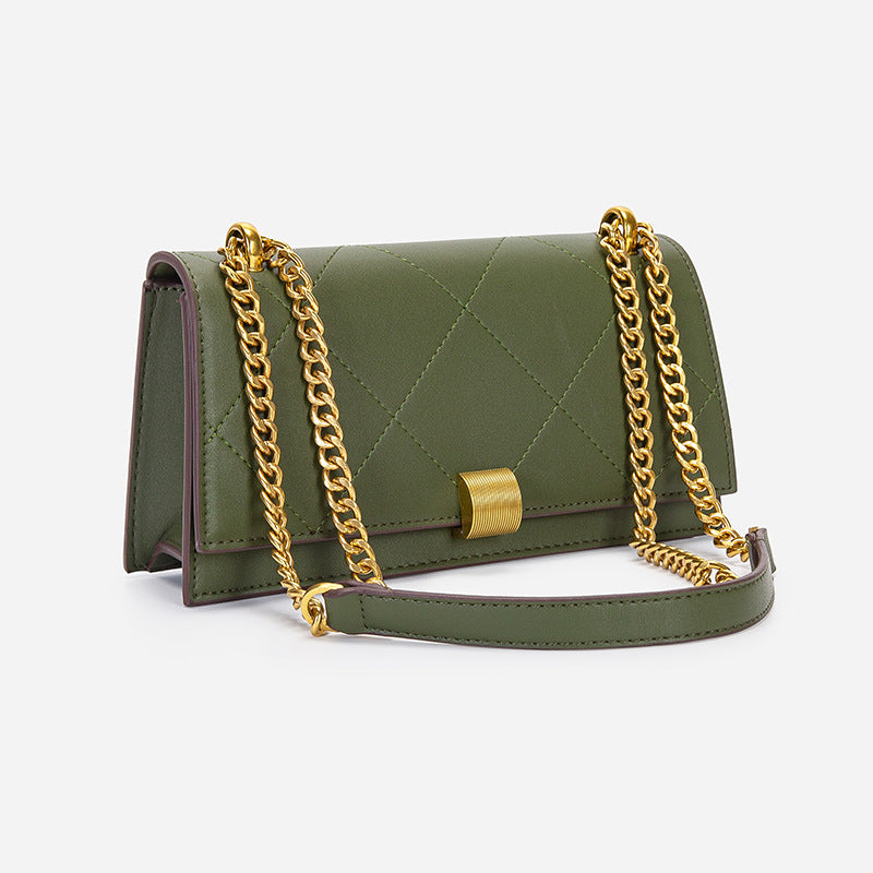 High-grade Underarm Korean Style Trendy Diamond Women's Messenger Bag