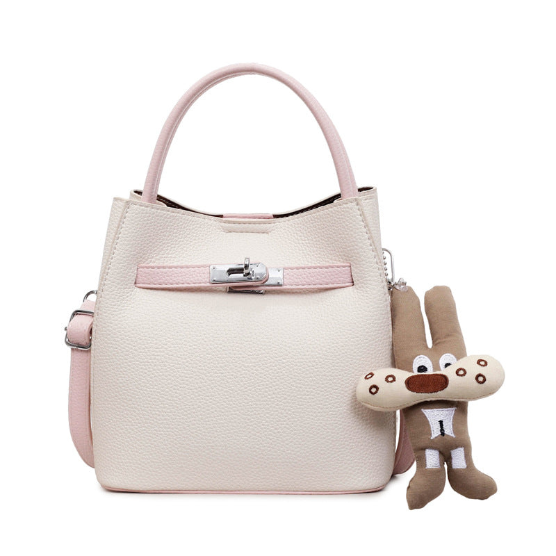 Classic Korean Style Trendy Portable Versatile Bucket Bag