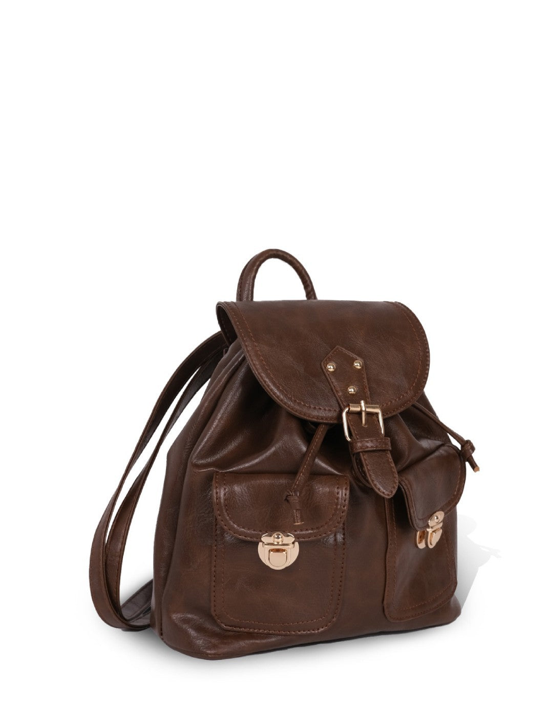 Retro High Sense Fashion Female Versatile Large Capacity Leisure Backpack