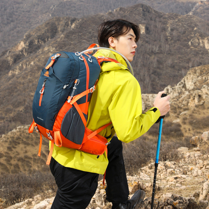 Women's & Men's Large Capacity Waterproof Mountain Climbing, Hiking Bag