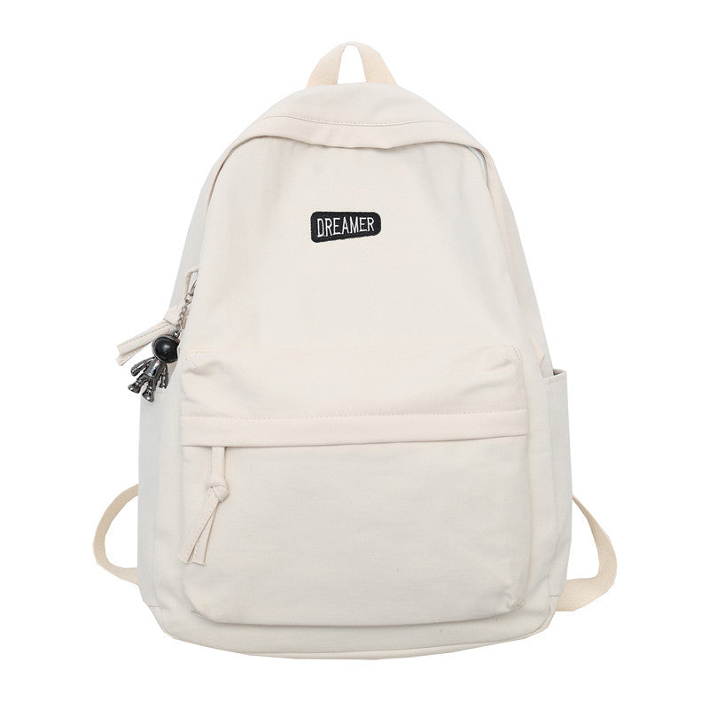 Simple Solid Color College Good-looking Lightweight Bags