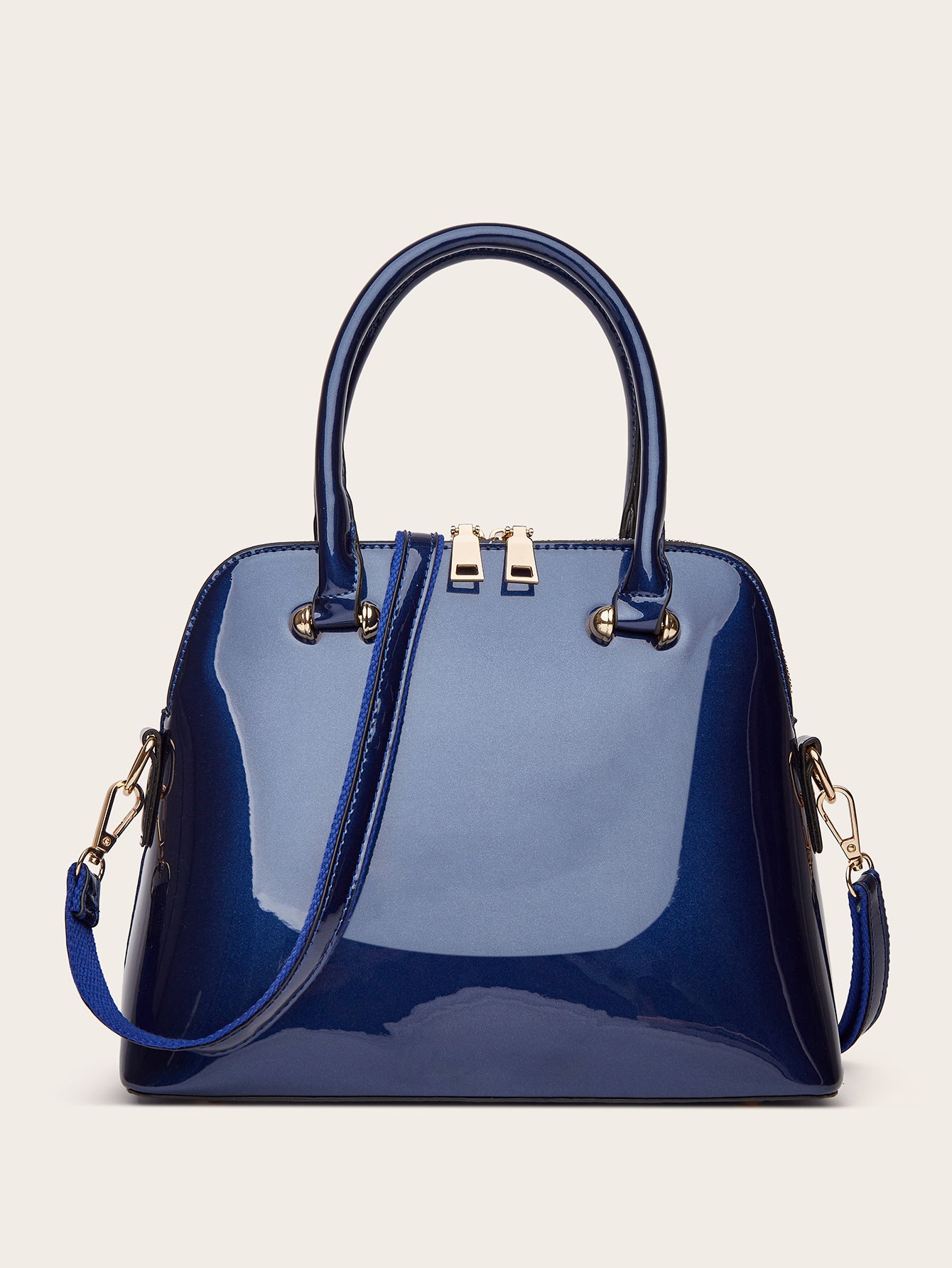 Women's Autumn Patent Leather Shiny Fashion Shell Women's Shoulder Bag