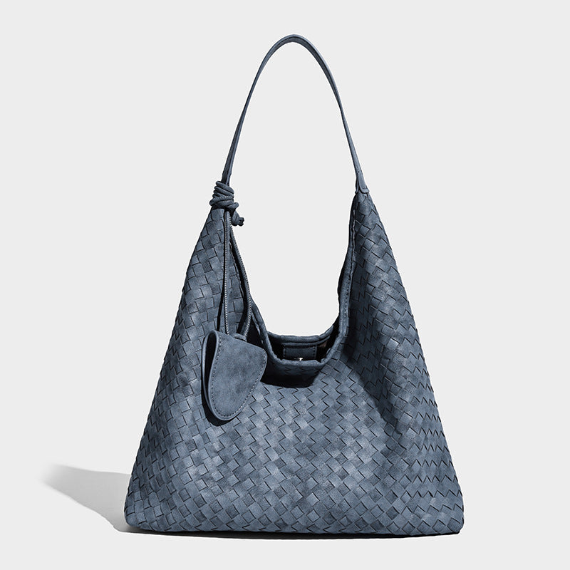 Women's High Sense Woven Stylish Personalized Underarm Women's Shoulder Bag