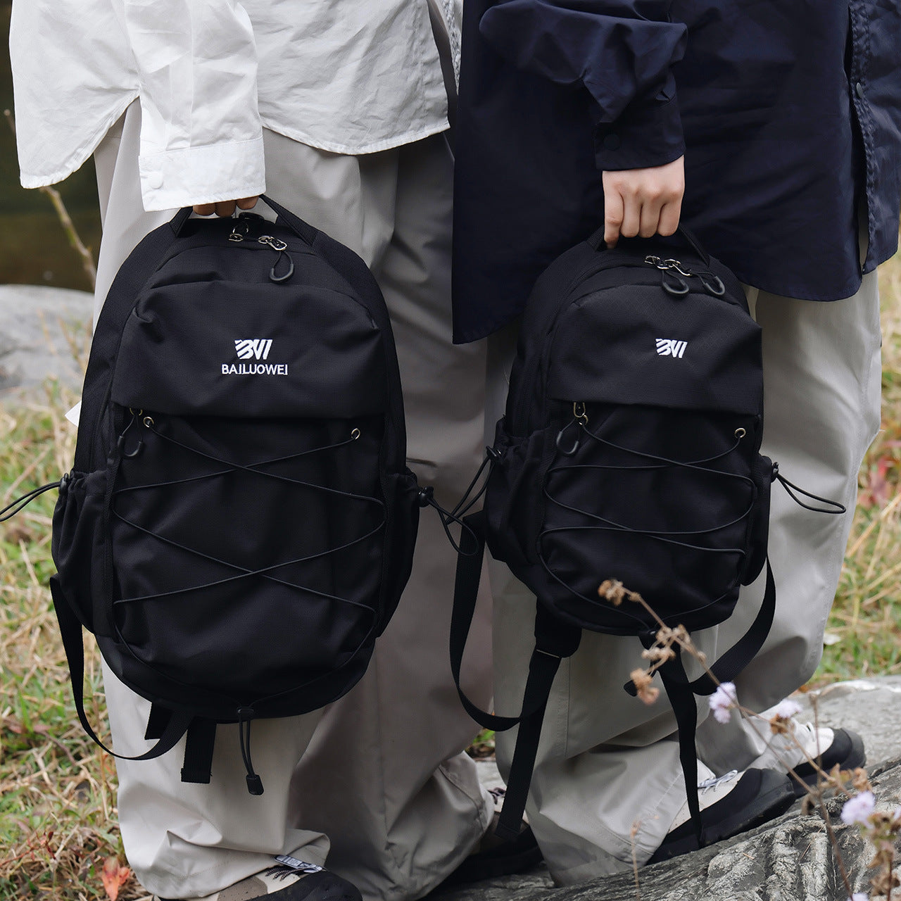 Large Capacity Boys Commuter Female College Mountain Climbing, Hiking Bag