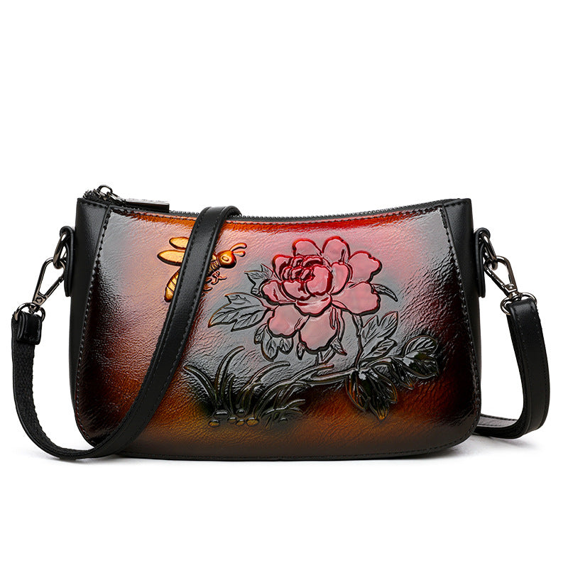 Women's Affordable Luxury Fashion Chinese Ethnic Style Mom Women's Messenger Bag