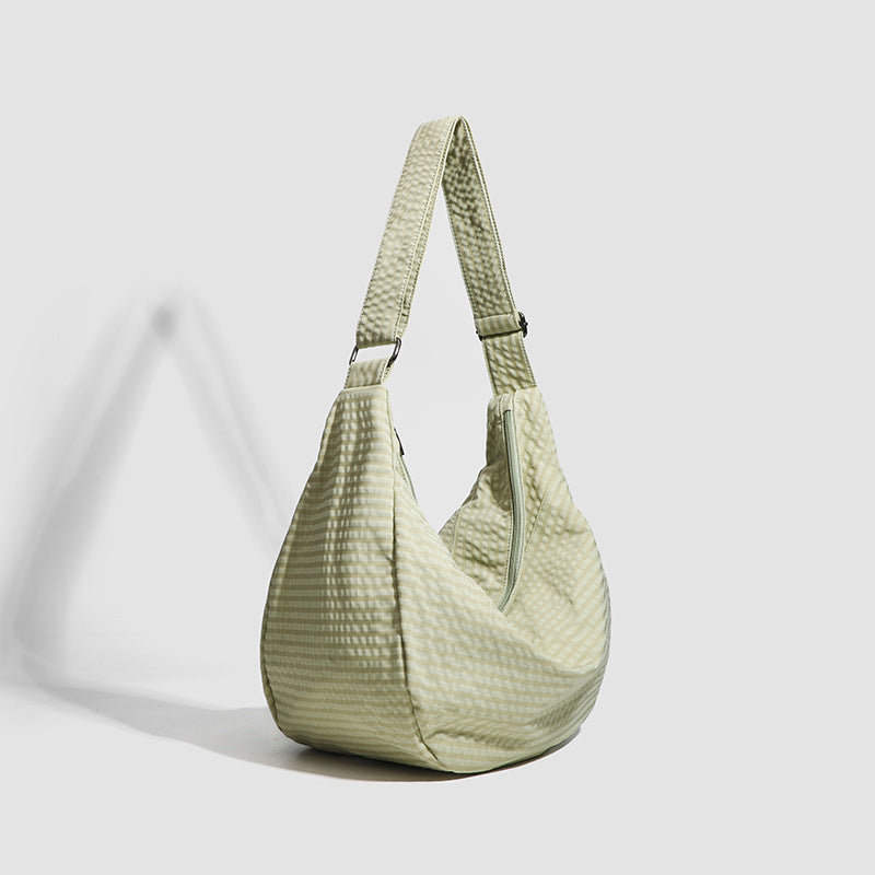 Creative Niche Waffle Cloth Fashion Style Bags