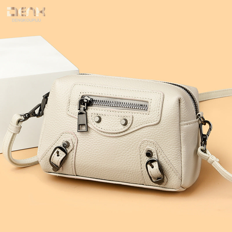 Women's Genuine Leather Fashion High Sense First Layer Women's Shoulder Bag