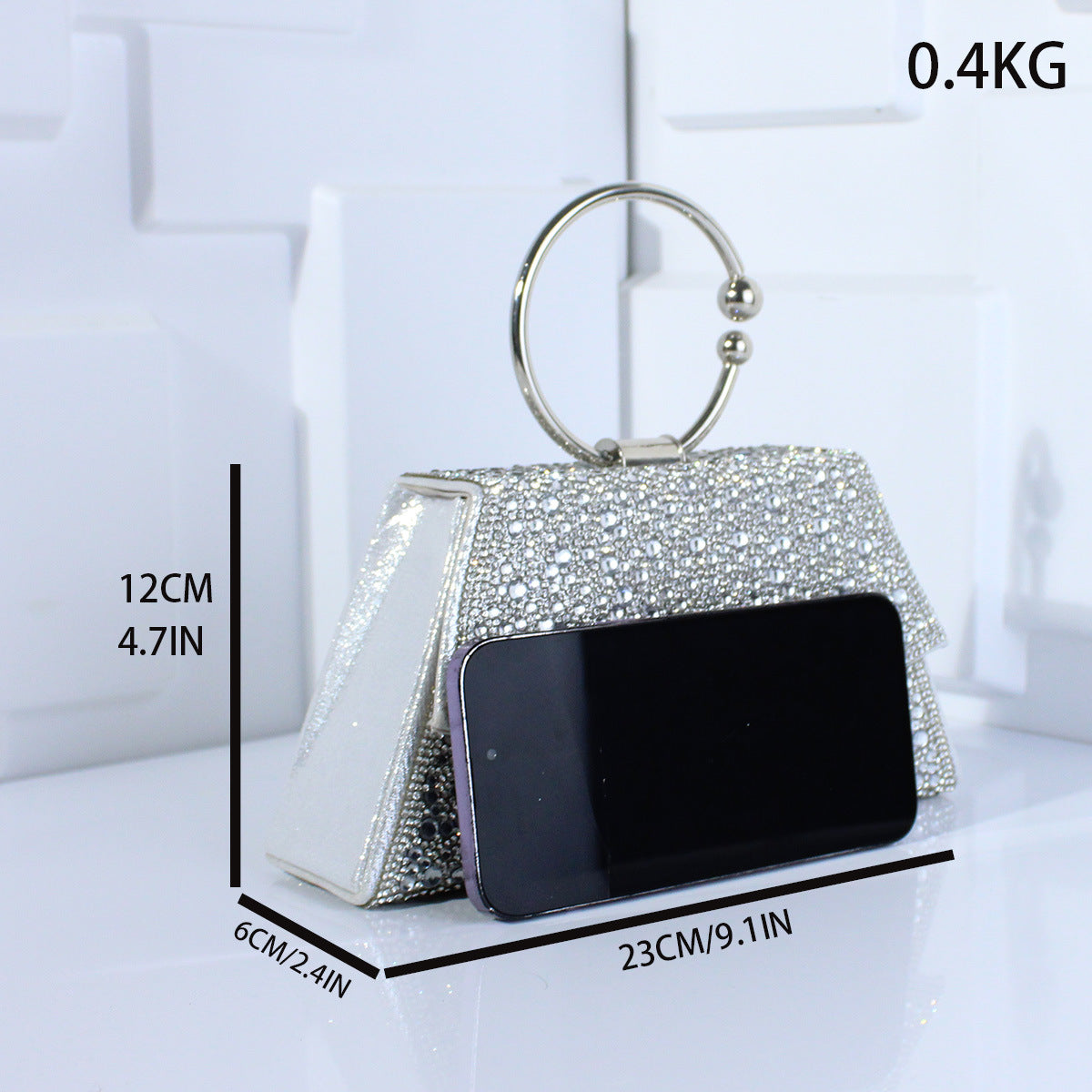 Women's Gorgeous Fashion Delicate Diamond Chain Creative Bags