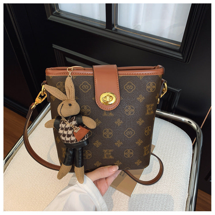 Women's High Sense Fashion Vintage Printed Versatile Women's Messenger Bag