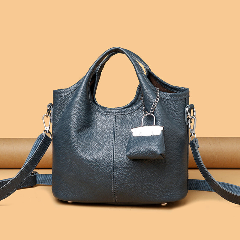 Women's Genuine Leather Elegant Fashion Large Capacity Bags