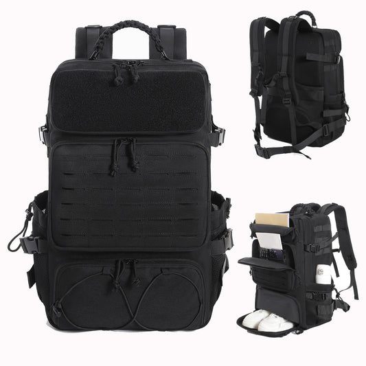 Men's Large Capacity Waterproof Hard-wearing Multifunctional Storage Tactical Backpack