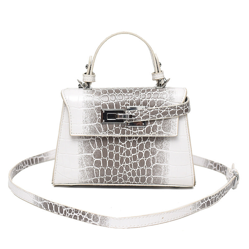 Women's Crocodile Pattern Fashion Advanced Texture Handbags