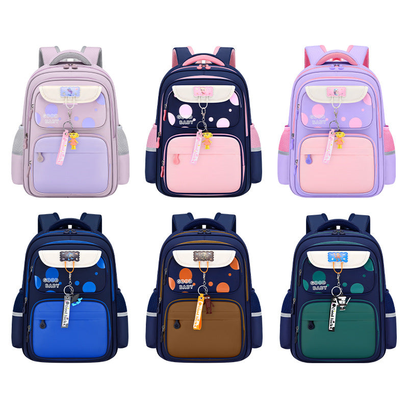 Women's & Men's Spine Protection Grade British Style Lightweight Primary School Bag