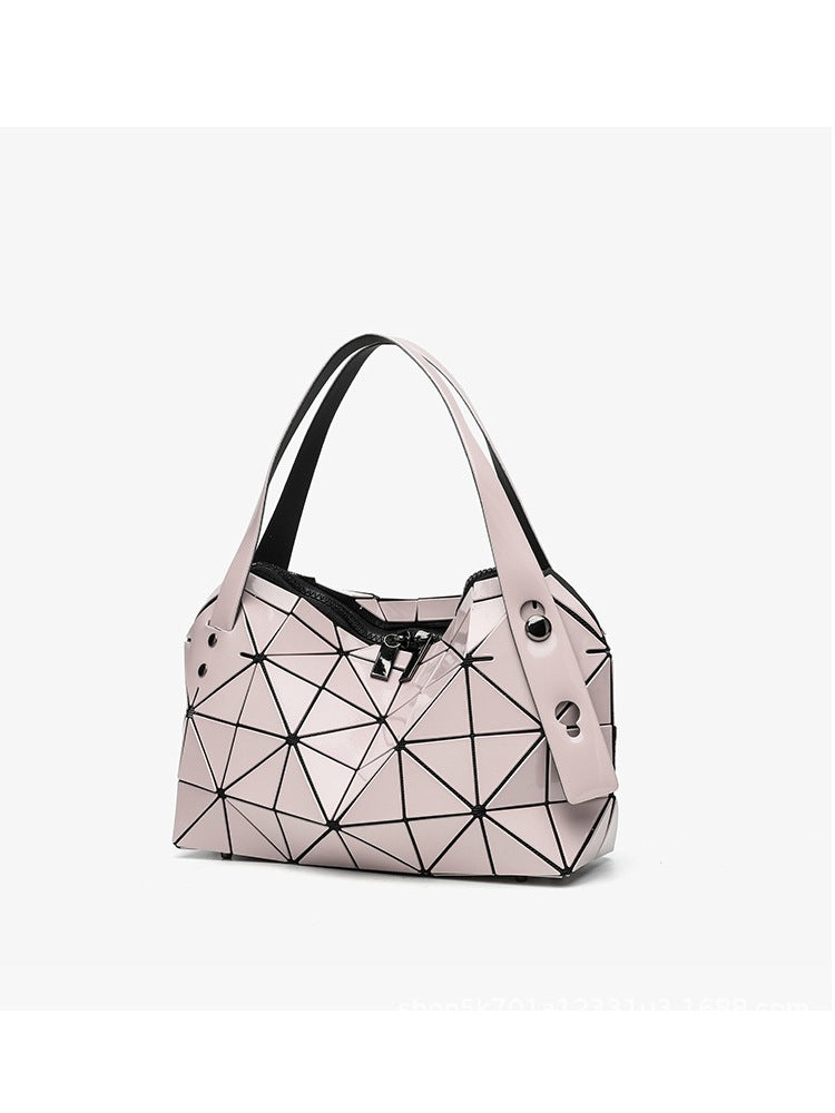 Women's Geometric Rhombus Fashion Simple Commute Niche Shoulder Bags