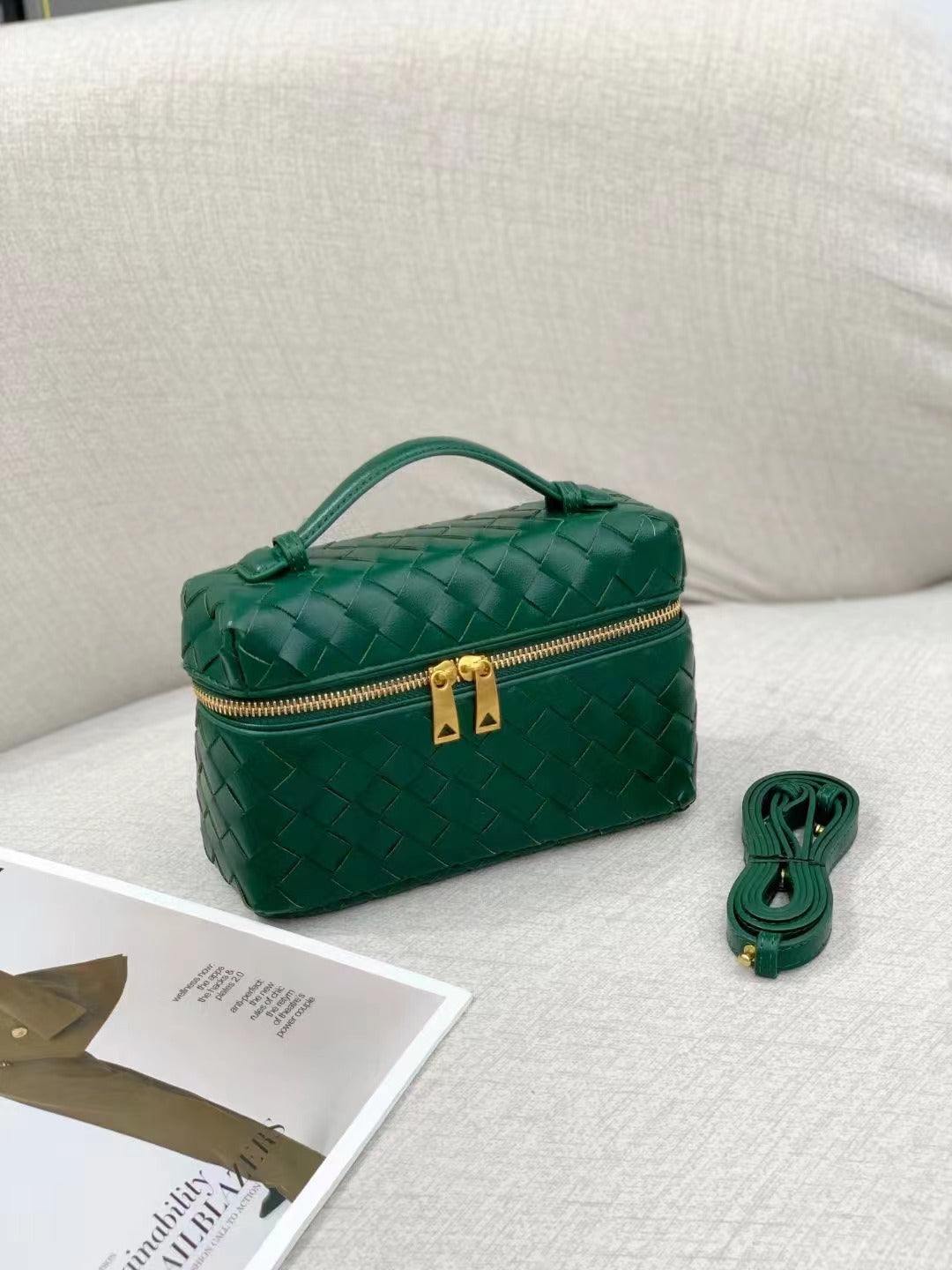 Women's Box Diamond Check Chain For Handbags