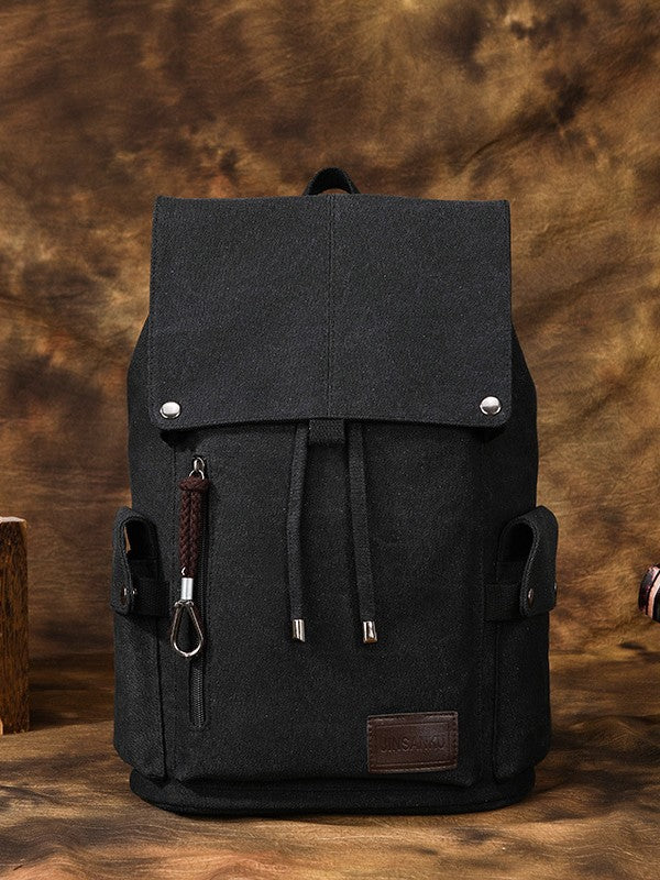 Men's Canvas Winter Large Capacity Fashionable Portable Leisure Backpack