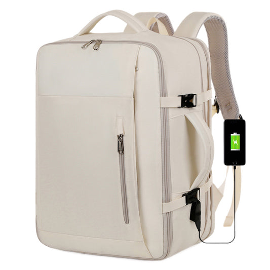 Women's & Men's Capacity Waterproof Oxford Cloth Computer Independent Shoe Warehouse Leisure Backpack
