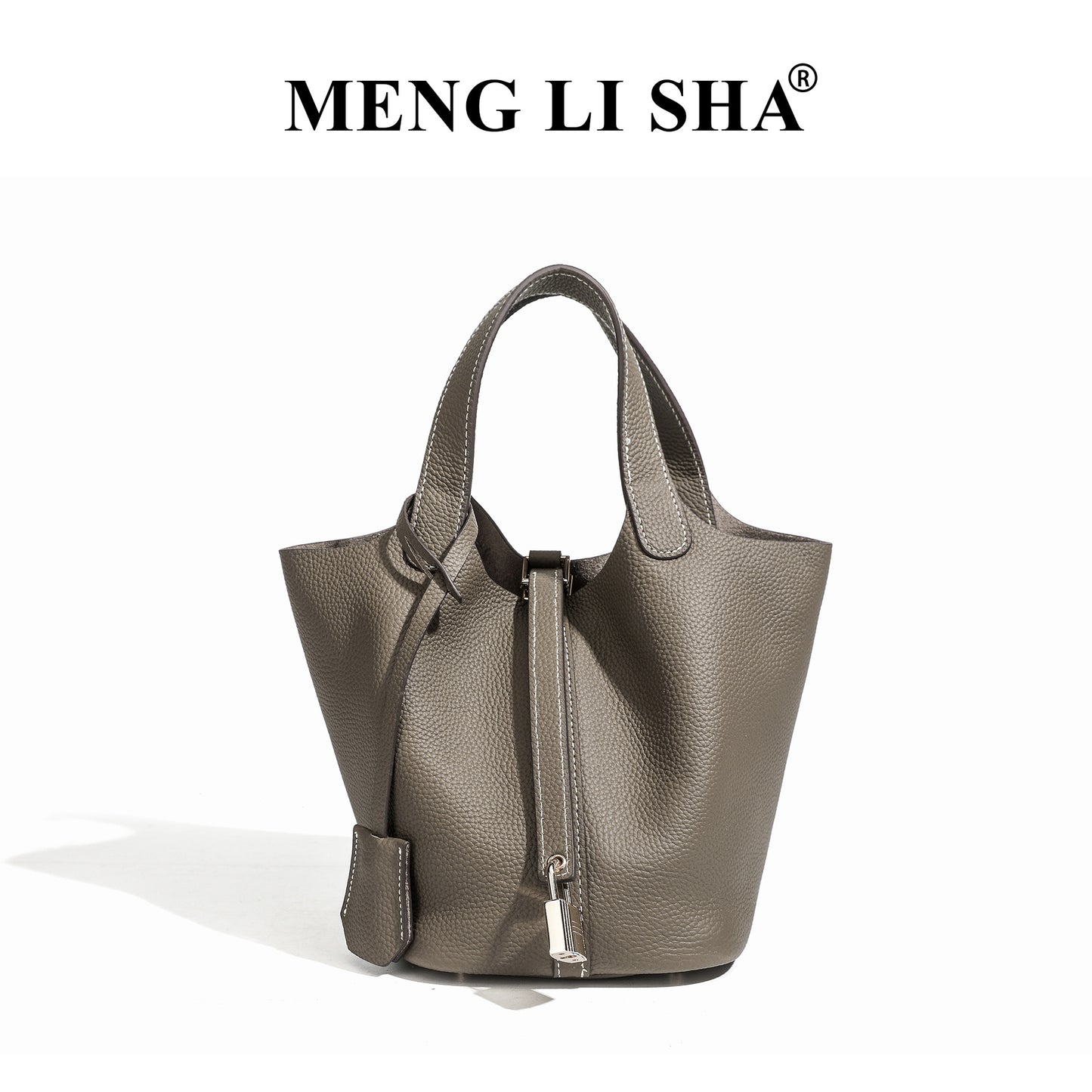 Women's Luxury High-grade Portable Genuine Leather Vegetable Basket Mummy Women's Handbag