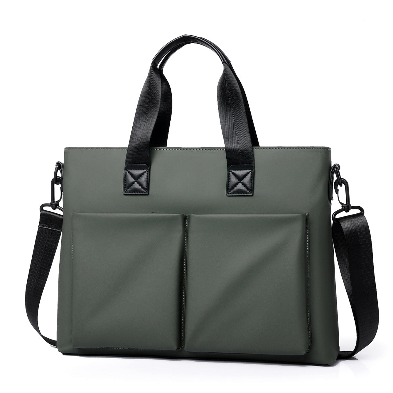 Men's Simple Business Office Commuter Computer Handbags