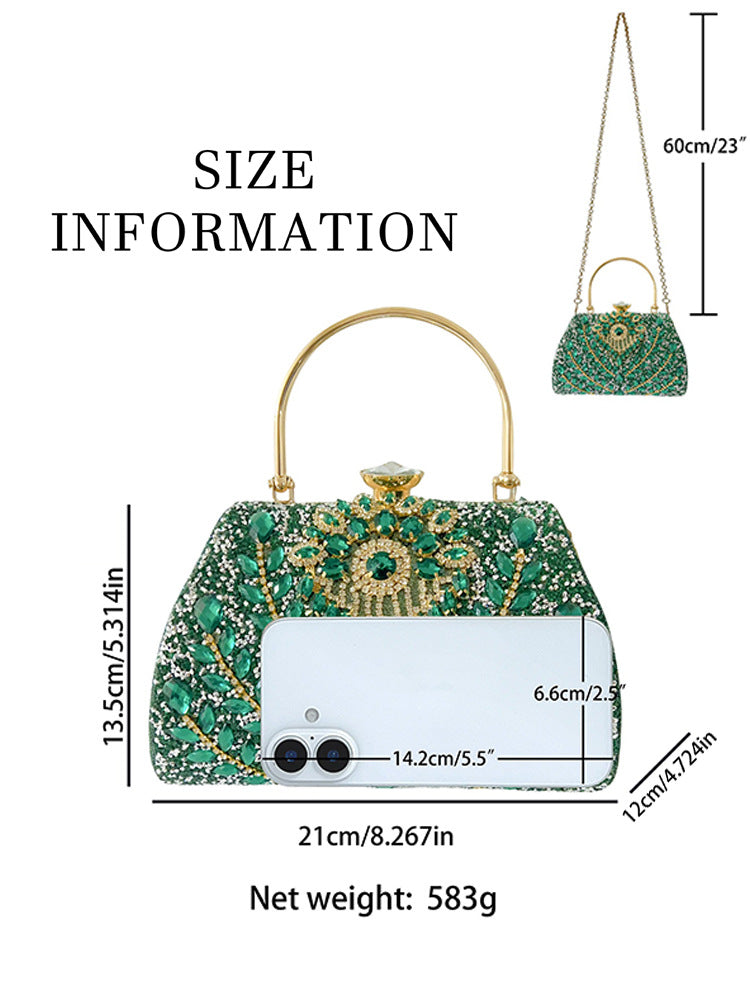 Women's Clutch Cheongsam Large Capacity High-grade Light Bags
