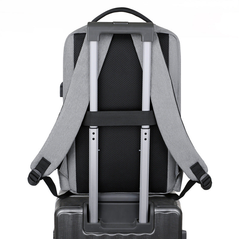 Men's Large Capacity Fashion Waterproof Computer Business Backpack