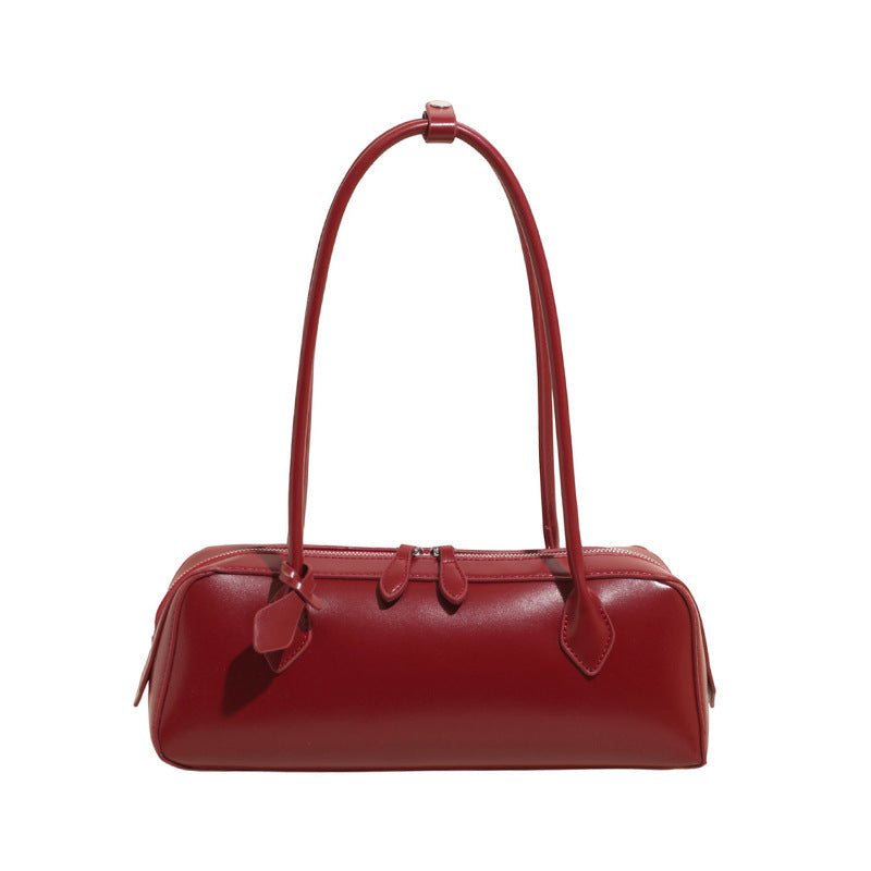 Women's Minority Underarm Personalized Long Temperament Baguette Pure Women's Shoulder Bag