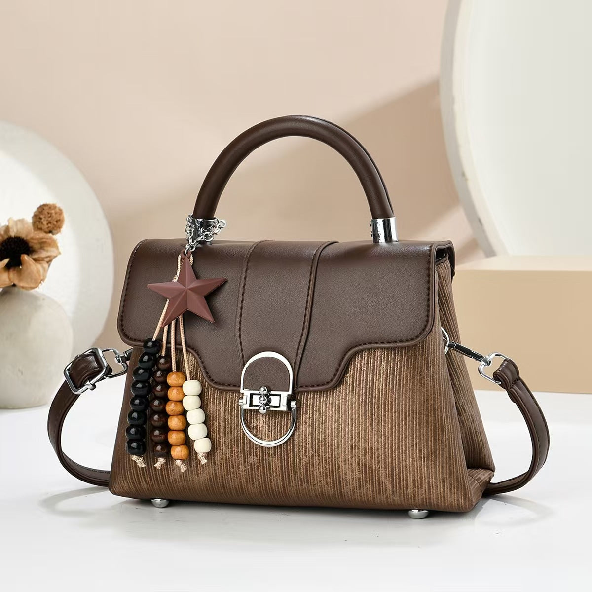 Women's Fashion Simple Trend Best-selling Western Texture Women's Messenger Bag
