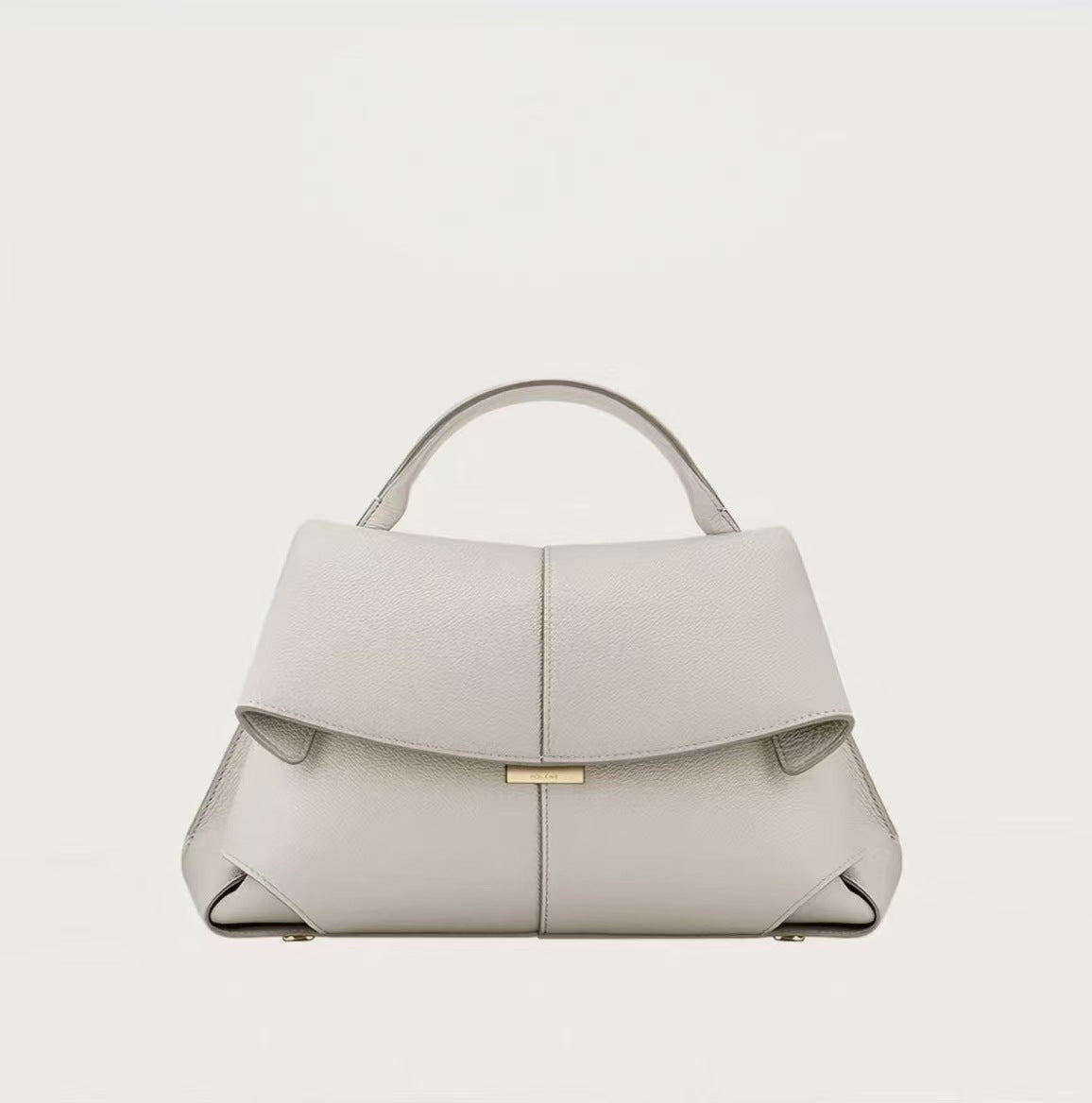 Women's French Style Little Smile Lychee Pattern Cow Bags