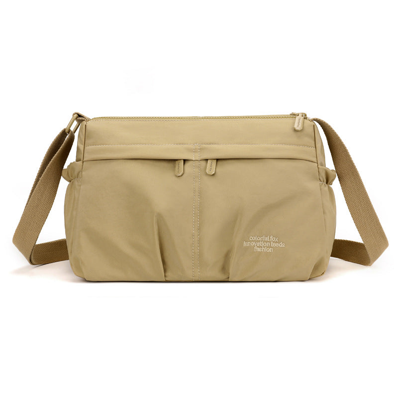 New Women's Nylon Cloth Waterproof Lightweight Women's Messenger Bag