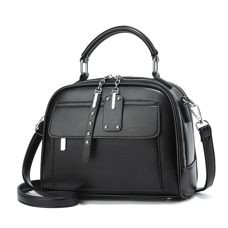 Women's Fashion Leather Silk Large Capacity Bags