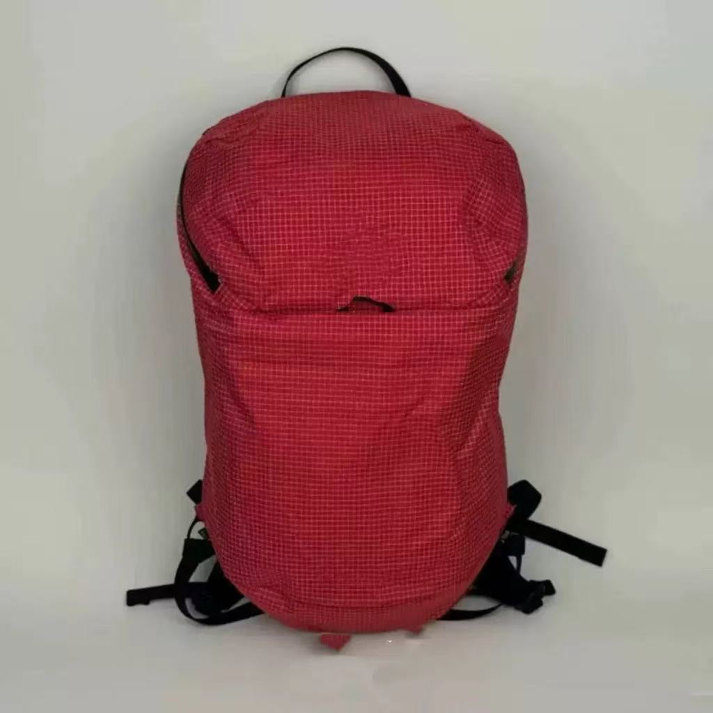 Women's & Men's Chicken Skeleton Large Capacity Plaid Lightweight Waterproof Mountain Climbing, Hiking Bag