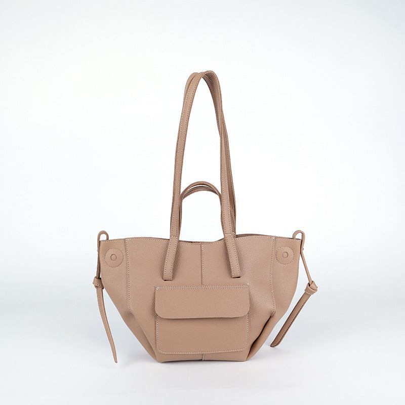 Portable French Popular Minority Fashion Large Capacity Versatile Commuter Lady Women's Shoulder Bag