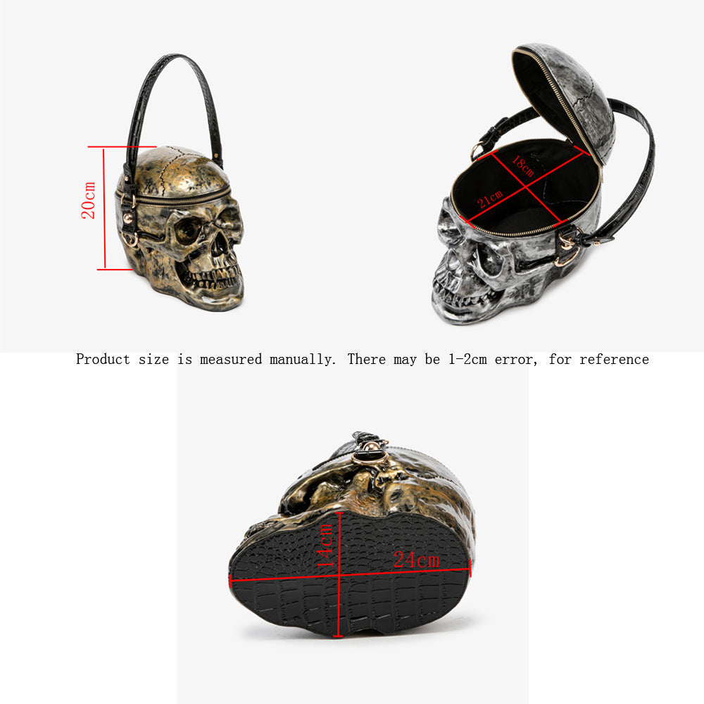 Stylish Glamorous Skull Funny Halloween Style Handbags