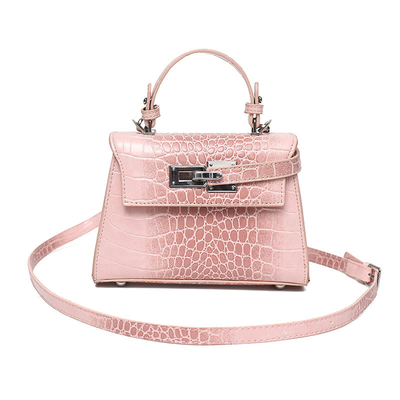 Women's Crocodile Pattern Fashion Advanced Texture Handbags