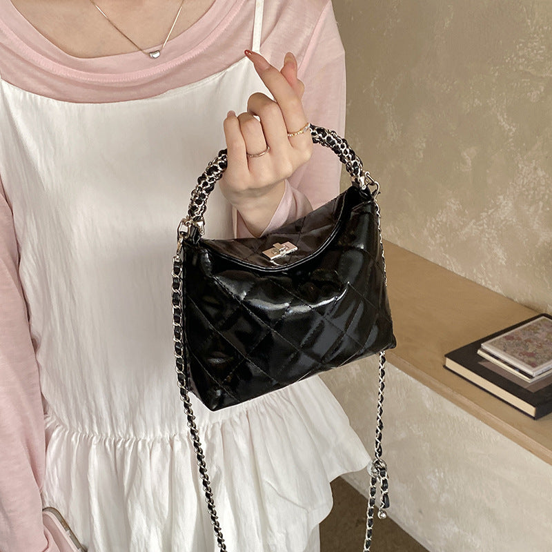 Women's Classic Style Rhombus Chain Design High-grade Bags