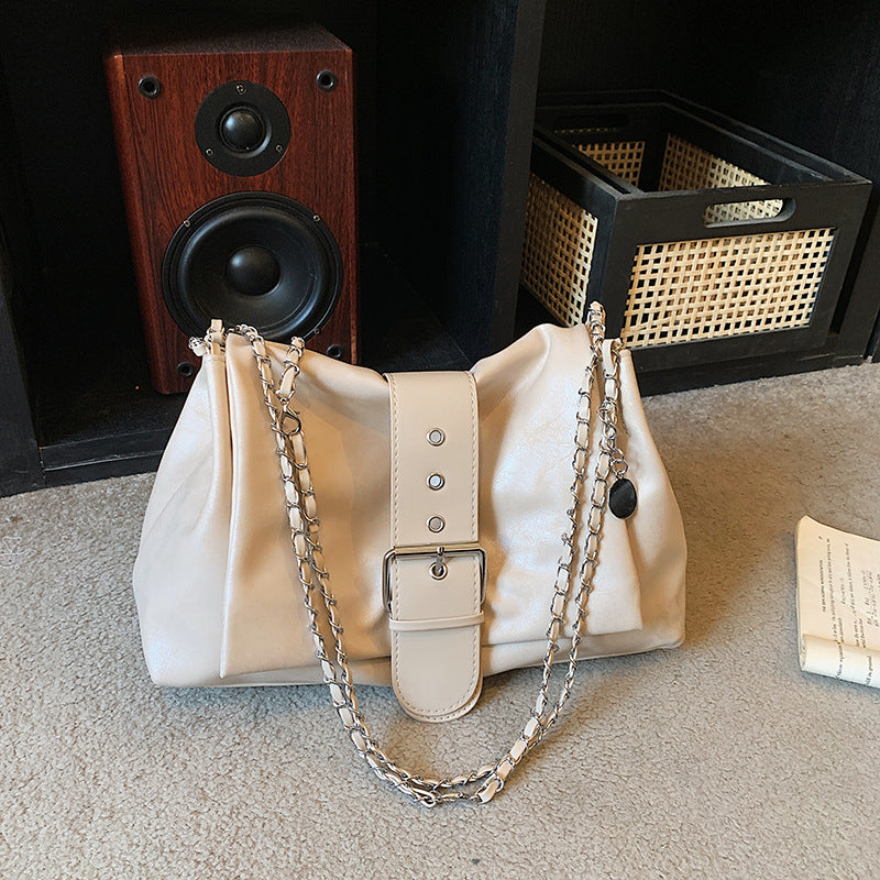 Women's Large Capacity Chain Class Commuter Bags