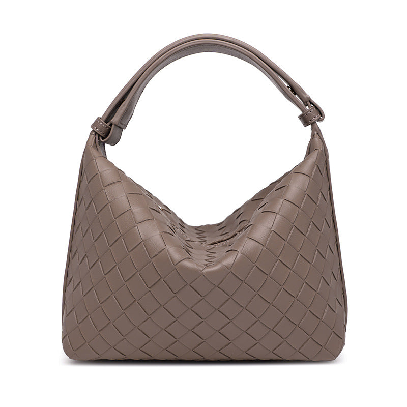 Women's Design Woven Advanced Lunch Box Underarm Women's Handbag