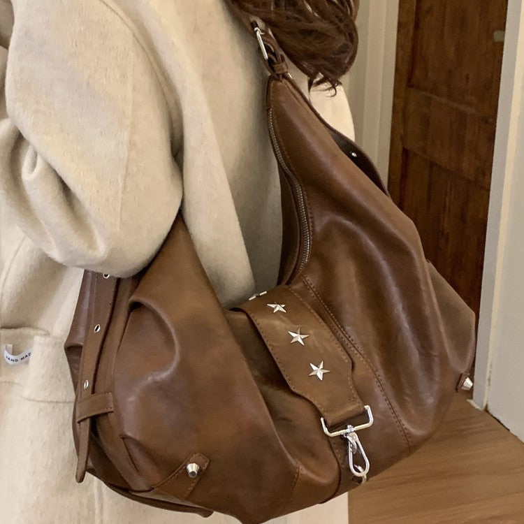 Women's Super Popular High-grade Large Capacity Commuter Women's Shoulder Bag