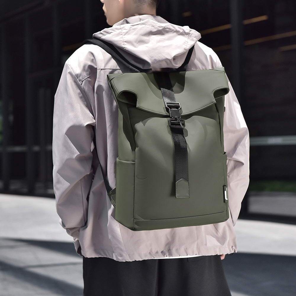 Men's Simple Commute Large Capacity Waterproof Lightweight Backpacks