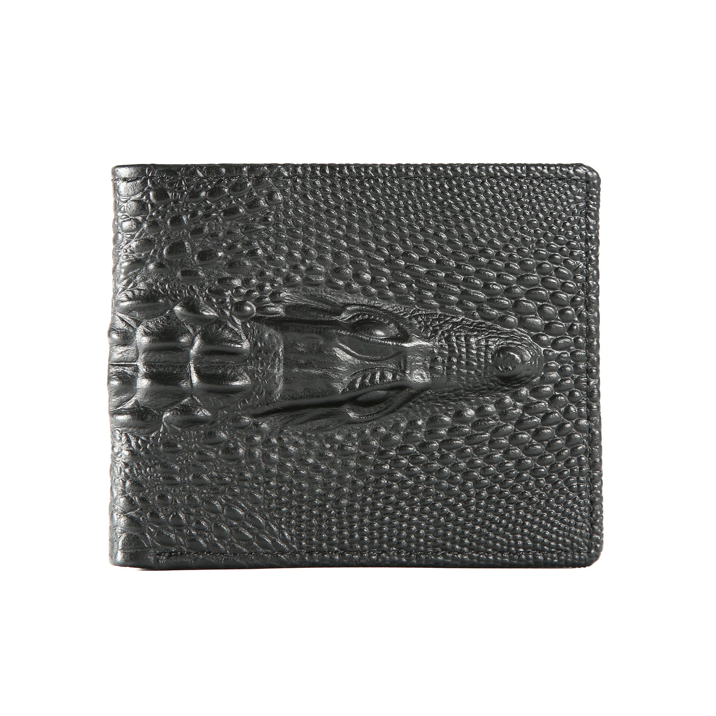 Men's Cowhide Creative Vintage Genuine Leather Business Large Coin Purses