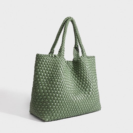 Women's High-grade Hand-woven Large Capacity Fashion Commuter Bags