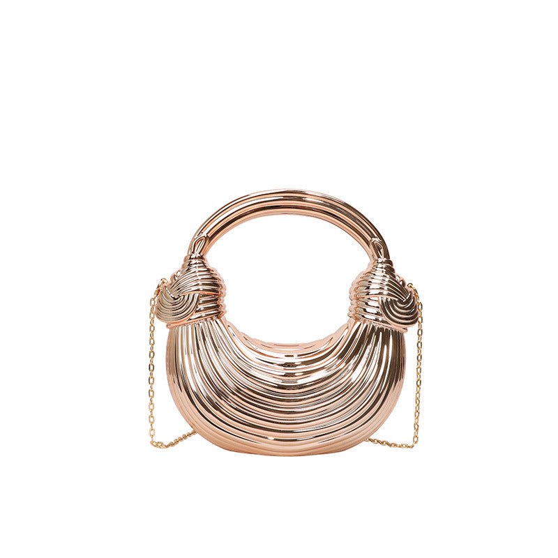 Women's Popular Simple Vintage Clutch Box Retro Dinner Bag
