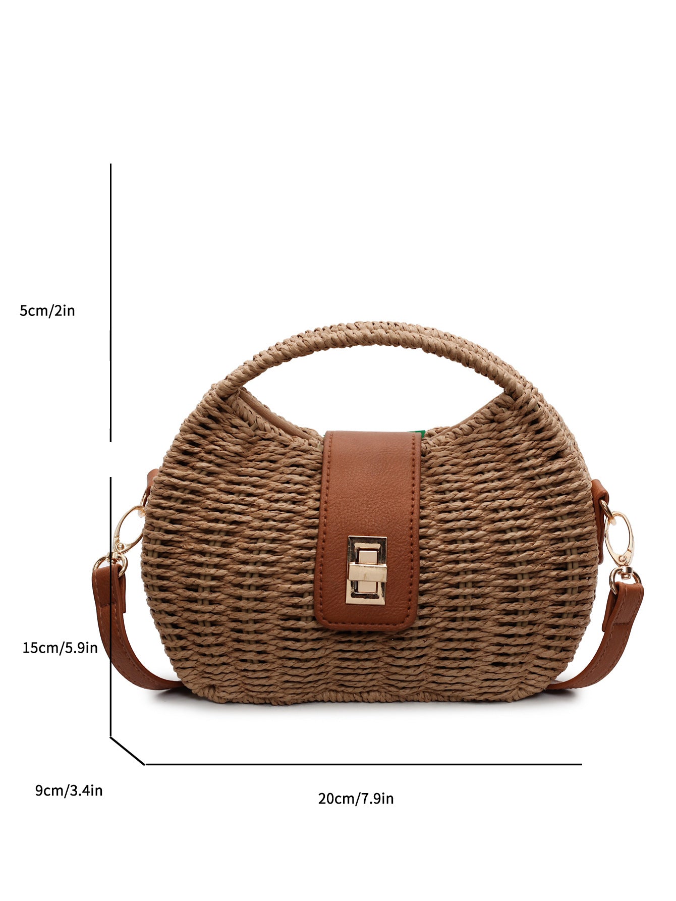 Women's Bohemian Grass Fashion Woven Seaside Holiday Bags