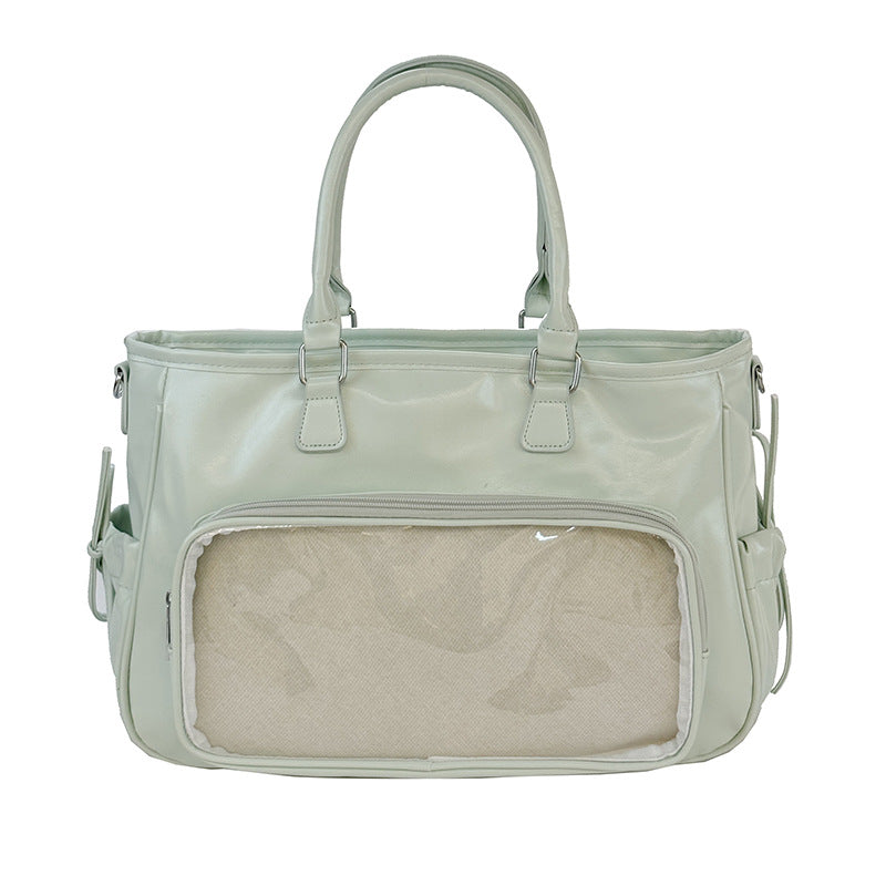 Collection Lamp Large Capacity Cartoon Commuter Women's Shoulder Bag