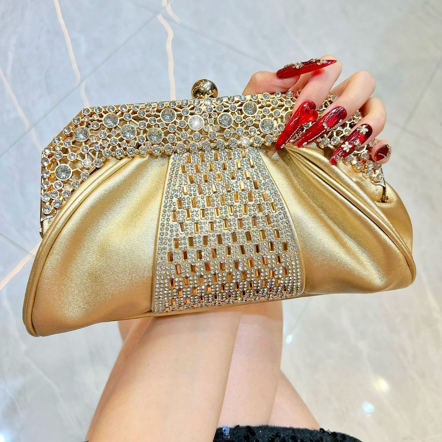 Banquet Dress Garment High-grade Fashion Clutch Dinner Bag
